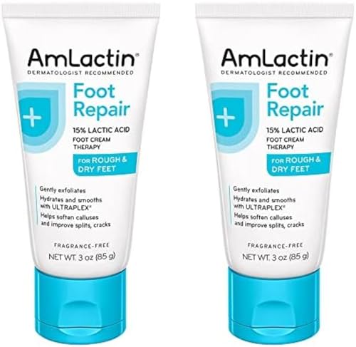 Foot Cream Therapy for Dry Skin - Pack of 2, 3 oz Each