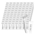 Disposable Razors Bulk, Razors Individually Wrapped Bulk, Travel Razors Bulk With 10g Shaving Cream For Hotels, Shelters, Homeless, Nursing Homes, Charities, Churches (Gray,50-PACK)