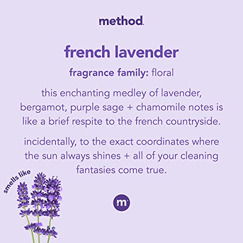 Method Foaming Hand Soap, French Lavender, 10 Fl Oz (Pack of 6)