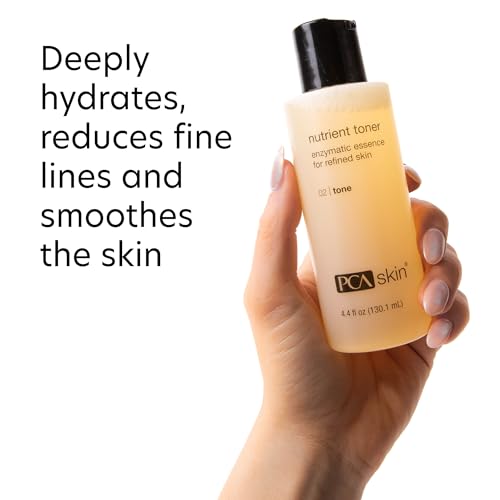 Nutrient Toner for Skin Brightening & Pore Refinement - 4.4 oz Pack of 2 - Gently Exfoliates & Nourishes