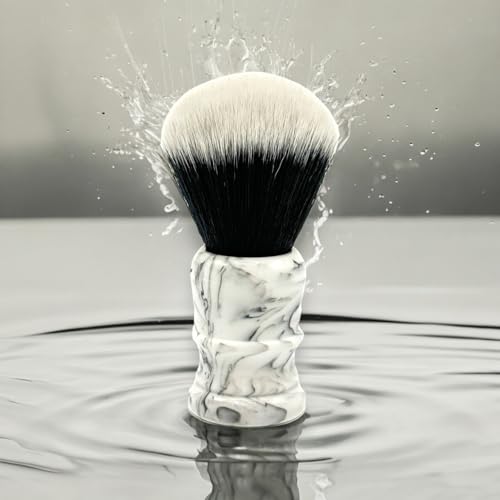 Parker Arctic Storm Ultra-Soft Synthetic Shaving Brush with Stand