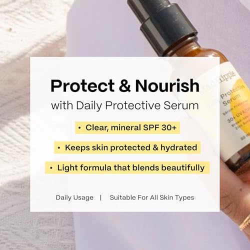 Mad Hippie Vitamin C & SPF Serum Gift Set with Reusable Canvas Tote