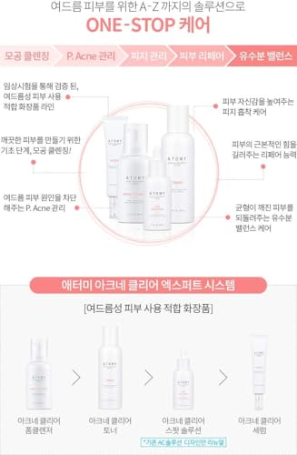 Acne Clear Skin Care System - Pore Cleanser, Toner, Spot & Serum for Acne Prone Skin