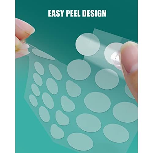 Pimple Patch 420 Counts 4 Sizes, Hydrocolliod Acne Patch for Face, Invisible Zit Patch with Tea Tree Oil & Calendula Oil, Blemish Patch, Vegan and Cruelty Free