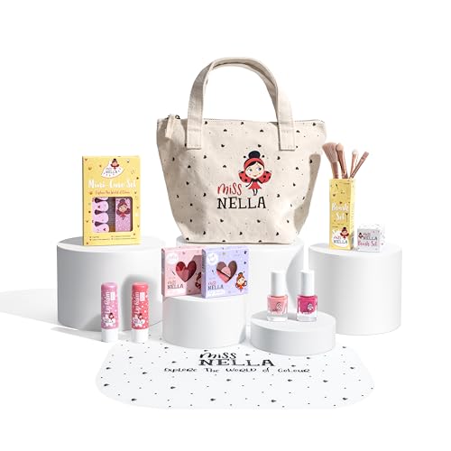 Kids Makeup Set & Gift Bag of Wonder - Girls 3-15, Toy & Cosmetic Gift Set