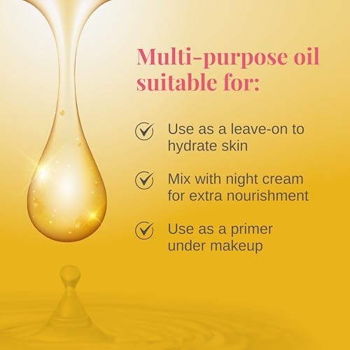 Face Oil with Rose & Natural Oils - Rejuvenating Facial Elixir 30ml