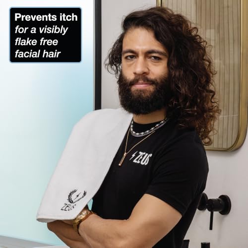 ZEUS Soothing Beard Shampoo for Men Anti-Dandruff & Itch Relief 6 oz