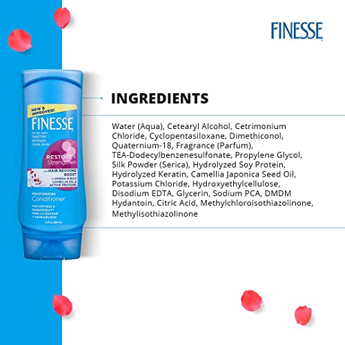 Moisturizing Hair Conditioner Pack of 3 - Finesse Reviving 13oz