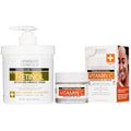Advanced Clinicals Retinol Firming Cream + Vitamin C Face Brightening Gel-Cream Set