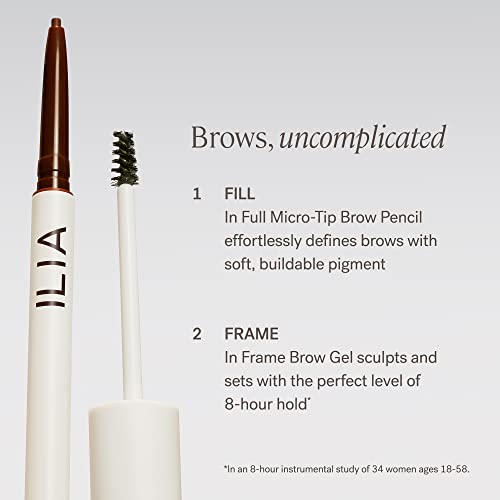 ILIA In Full Micro-Tip Brow Pencil Auburn Brown