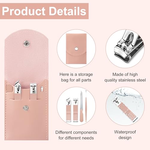 48-Pack 3.9 Inch Nail Clippers Set in 6 Colors - Manicure & Pedicure Tools Bulk