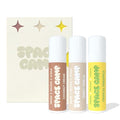 Organic Lip Balm Gift Set - Tropical Pineapple, Vanilla & Coconut, Jumbo Size, Hydrating for Dry Lips