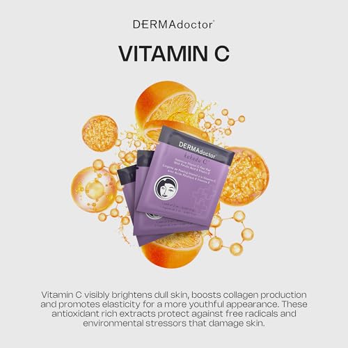 Brightening Facial Pads - Exfoliating Glycolic Acid Face Peel 30 Pack - DermaDoctor Variation