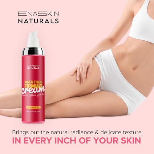 Enaskin Naturals Anti Cellulite Body Firming Cream: Cellulite Remover for Legs & Inner Thigh- Skin Tightening Lotion for Womens' Booty, Stomach & Belly with Acetyl Hexapeptide-8 & Caffeine, 100 ML