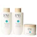 Raw Sugar The Moisture Smoothie Bundle - Shampoo, Conditioner & Hair Mask, Hair Care for Dry Damaged Hair, Formulated without SLS/SLES & Parabens