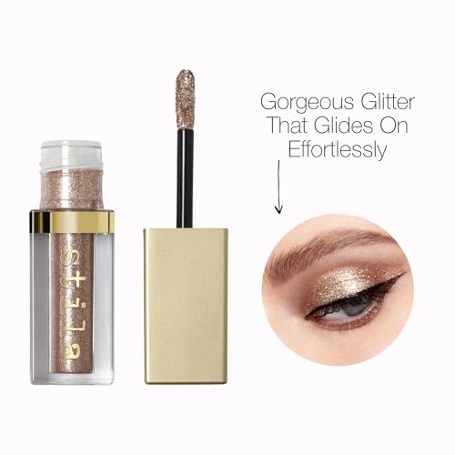 Stila Glitter & Glow Liquid Eyeshadow Kitten Karma 1 Count - Long-Lasting Sparkle