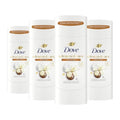 Dove Advanced Care Shea Butter Antiperspirant Deodorant Stick Pack of 4 - 2.6 oz