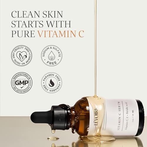Vitamin C Radiance Serum | Vitamin E + Ferulic Acid | Brightens, Hydrates & Protects Skin | Vegan & Cruelty-Free | 1oz