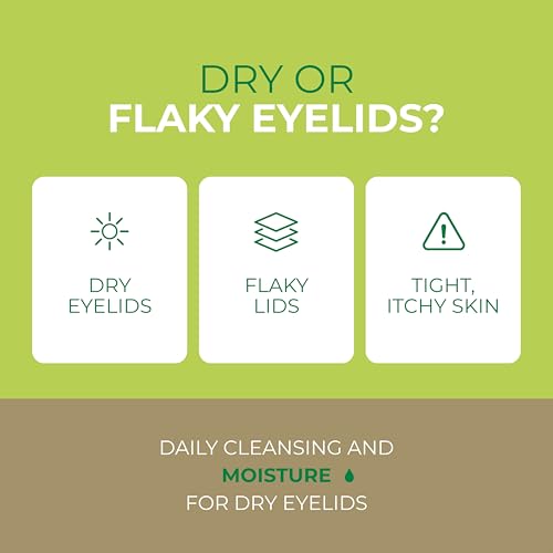 3 Pack Eyelid & Lash Wipes with Tea Tree, Coconut Oil & Aloe Vera for Demodex & Blepharitis