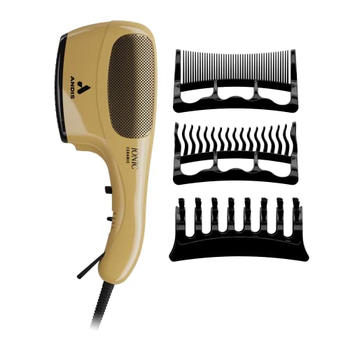 Professional Ionic Ceramic Hair Dryer with Attachments - 1875W Lightweight Styling Tool