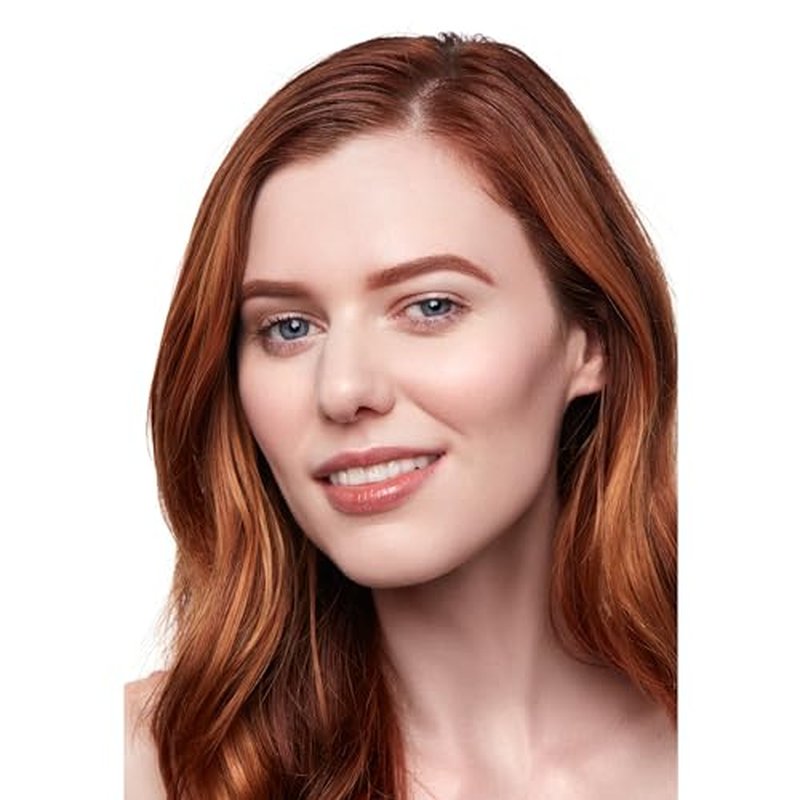 Arches & Halos Angled Brow Shading Pencil - Double Sided Eyebrow Filler and Spoolie - Angled Brush Design for Precise Shaping and Styling - Buildable, Easy Blend Pigment - Auburn - 0.012 oz