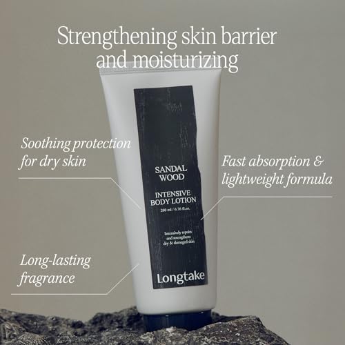 Sandalwood Intensive Perfume Body Lotion 6.76 Fl Oz¤ÓSoothing protection¤ÓStrengthening skin barrier, Hydrating¤ÓLightweight Formula