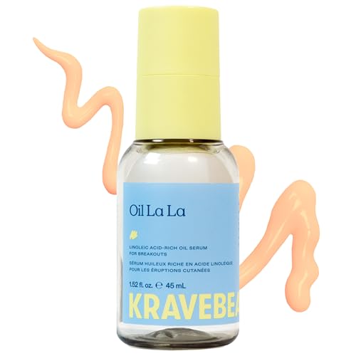 KraveBeauty Oil La La 1.52 oz Lightweight Facial Oil for Sensitive Skin