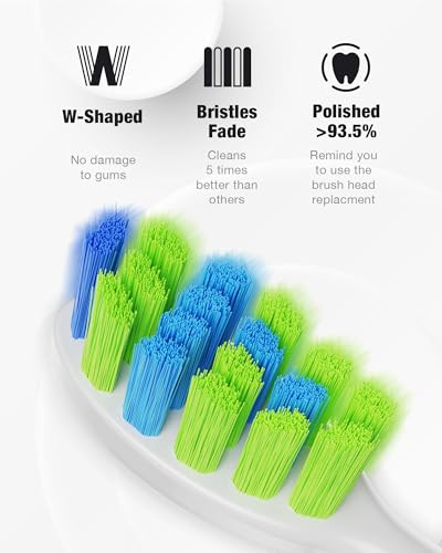 Pink Sonic Electric Toothbrush for Adults & Kids, 120 Days Battery Life