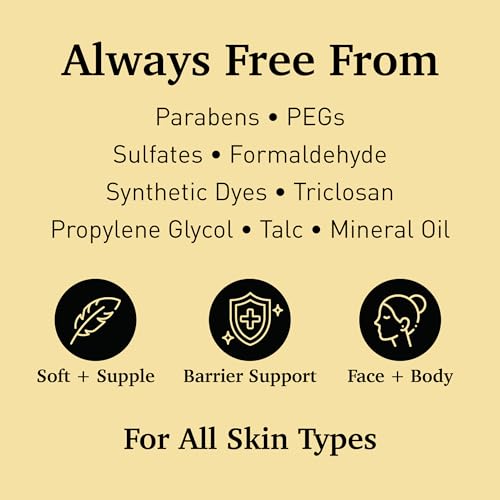 Moisturizer Stick for Face & Body - Tallow & Rosehip Oil, 2.5 oz - Hydrating Balm for Dry Sensitive Skin