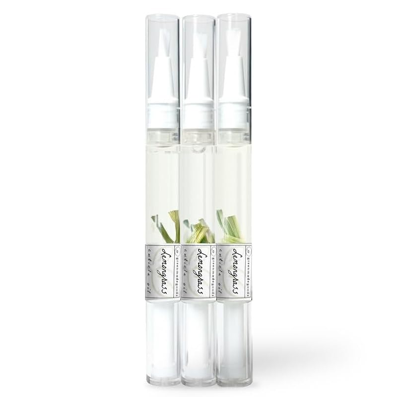 Lemongrass Cuticle Oil Set - Allure Best of Beauty Winner, 3 Full-Size Pens