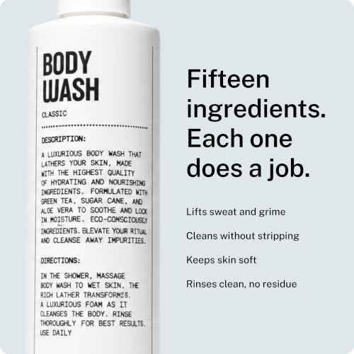 Blu Atlas Men’s Body Wash - Sulfate-Free, Classic Scent, 8 oz - Classic / 8 Fl Oz