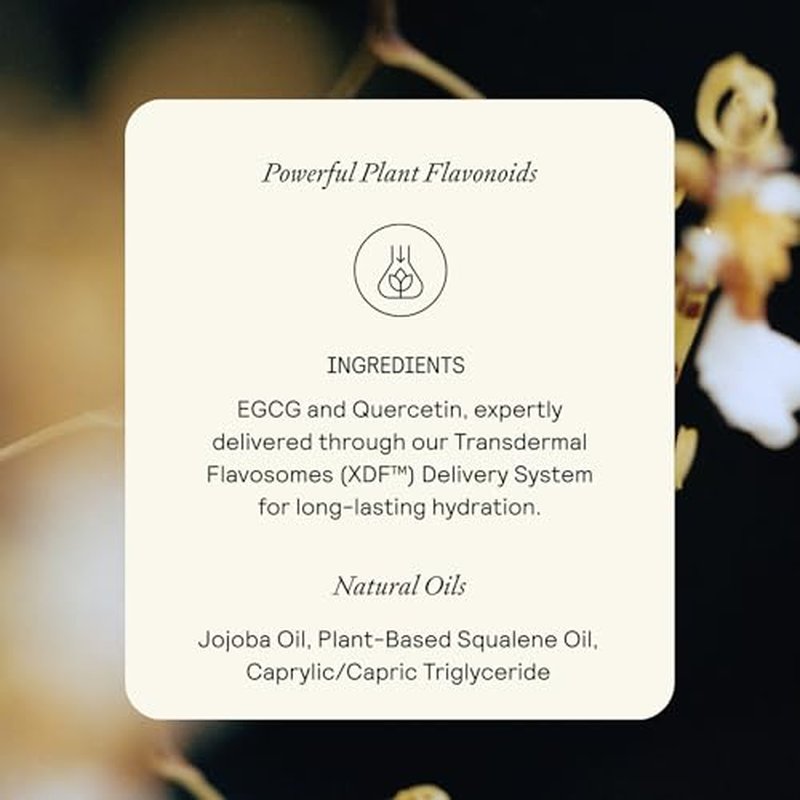 EQ Daily Moisturizer - EGCG + Quercetin - Hydrating Face Cream - For Dry Skin, Redness & Blemishes - With Jojoba & Squalene Oil - Lightweight Plant-Based Formula - 0.5 fl oz