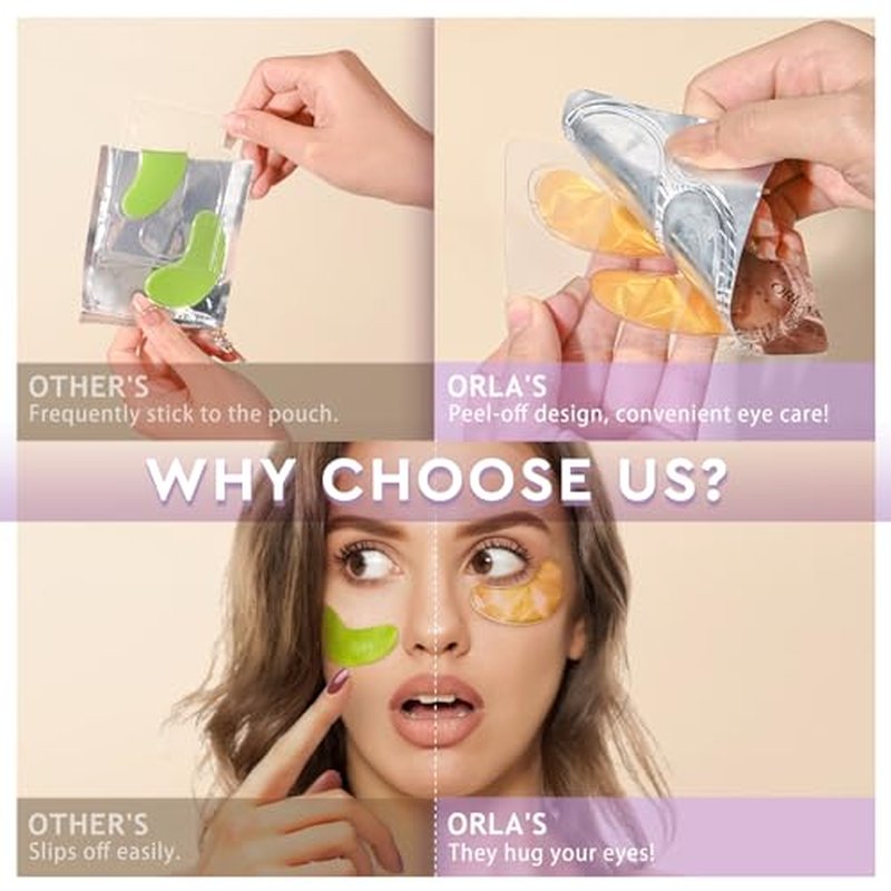 30pcs Under Eye Patches for Puffy Eyes and Dark Circles+6PCS Collagen Face Mask Overnight Bio-Collagen Real Deep Mask+Lip Mask & Lip Scrubber Exfoliator Lip Sleeping Mask Overnight
