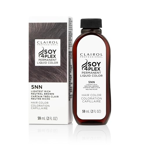 Clairol Professional Permanent Liquicolor for Light Brown/Medium Brown Hair Color with 100% Gray Coverage | Packaging May Vary