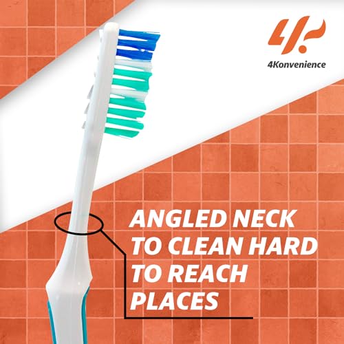 Adult 4K Logistics Soft Bristle Toothbrush Pack - 21 Count, Ergonomic Design