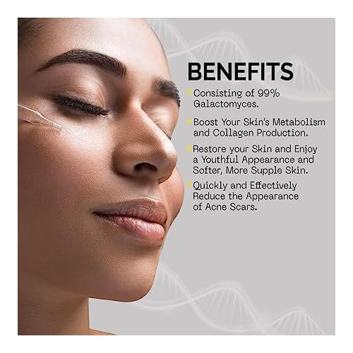 Dionysus Elixir Toning Face Serum | Galactomyces and Vitamin C | Face Serum For Wrinkles, Acne Scars & Fine Lines | Ideal Vitamin C For All Types Of Skin (30 ML)