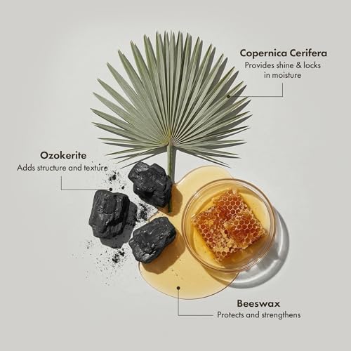 Lightweight Non-Greasy Hair Pomade for Flexible Styling & Natural Shine - 2.1 Oz