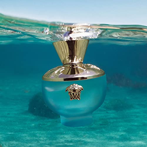 Versace Dylan Turquoise Eau de Toilette for Women 3.4 oz - Fresh & Vibrant Fragrance