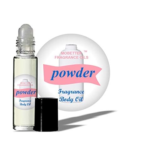 MOBETTER FRAGRANCE OILS Powder Fresh Scent & Baby Powder Perfume Body Oil for Unisex