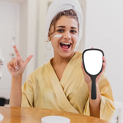 Handheld Mirror with Handle - 60 Pack Black Travel Makeup Mirrors
