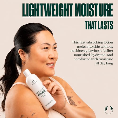 The Body Shop Musk Body Lotion - Cruelty-Free, Softens Dry Skin, 250ml
