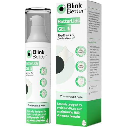 BetterLids Eyelid Relief Bundle ? Cleansing Gel with Tea Tree & Centella (1.06 oz) + Soothing Hydration Ointment with Oat Complex & Shea Butter (0.35 oz) ? Daily Care for Dry, Flaky, Sensitive Eyelids