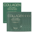 Karuna Collagen Hydrogel Facial Sheet Masks for Wrinkles & Hydration - Hydrogel Eye & Cheek (4 Pack)