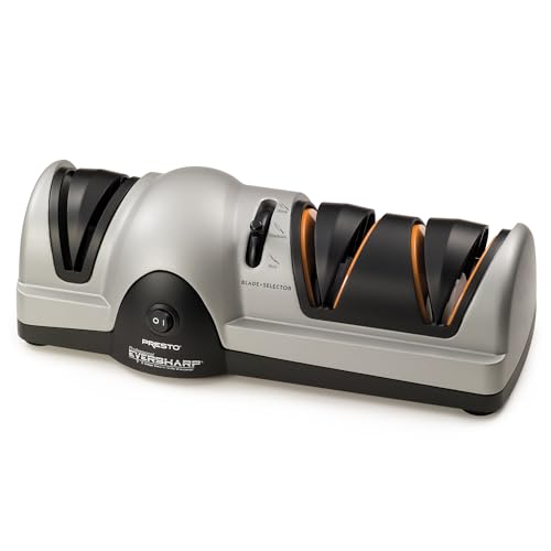 Electric Knife Sharpener - 3-Stage Professional Sharpening System - One Size