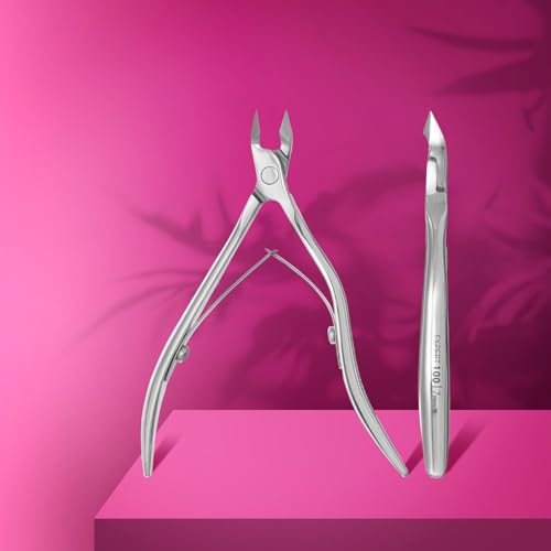 Professional 7 mm Cuticle Nippers for Manicure - Stainless Steel, Ergonomic Handle