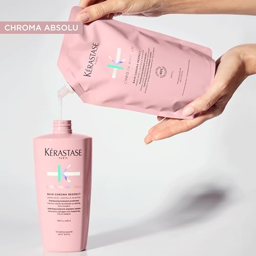 KÉRASTASE Chroma Absolu Shampoo for Fine to Medium Color-Treated Hair 16.9 Fl Oz