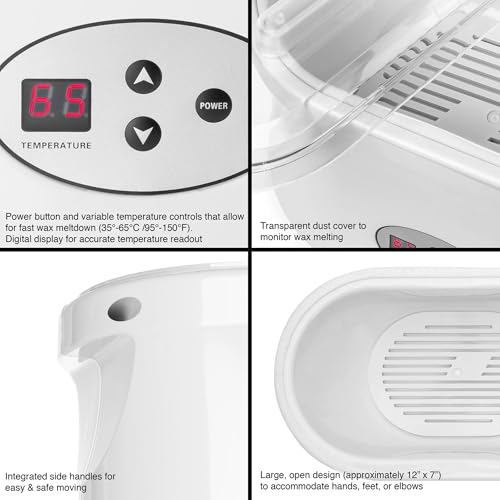 Electric Paraffin Wax Warmer for Spa & Salon Use - Portable & Adjustable