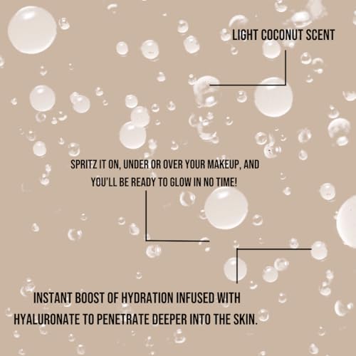 Hydrating Self-Tanning Water Spray with Coconut Scent – Natural Sun-Kissed Glow, Vegan & Gentle