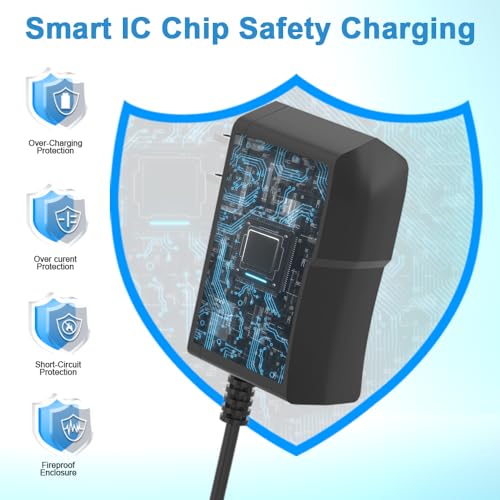 Shaver Charger for Braun Series 7 9 3 5 1, Electric Razor Shaver Adapter Power Supply Cord for Braun 3040s 340s 9385cc 370 720 760cc 790cc 720s-4 7865cc 9090cc 9330s 5018s 7020s 9095cc 390cc More