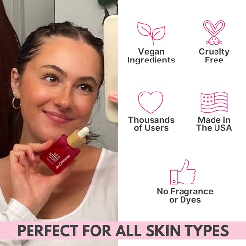 Tanceuticals Self Tanning Drops for Face - Gradual, Natural Glow, Vegan, Cruelty-Free, Anti-Aging Peptides